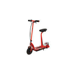 Razor Power Core E100s 24 Volt Scooter - Red, Operated Front Caliper Brake,  Pneumatic Front Tyre, 24V (Two 12V) Sealed Lead For 8 Years+ - Red