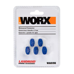WORX WA0198 Landroid 5Piece Outdoor Rated Wire Connectors  Blue