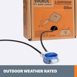 WORX WA0198 Landroid 5Piece Outdoor Rated Wire Connectors  Blue