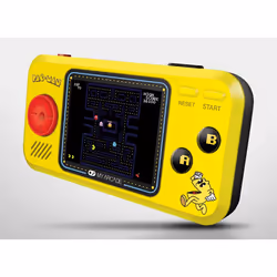 My Arcade Pac-Man Pocket Player, Black, Yellow, 7.11 cm (2.8"), Micro-USB, AAA, Alkaline, Pac-Man