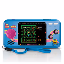 My Arcade Ms. Pac-Man portable game console 6.98 cm (2.75") Black, Blue