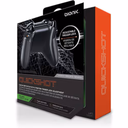 Bionik Quickshot Custom Rubber Grips with Dual Setting Trigger Lock (Xbox One)