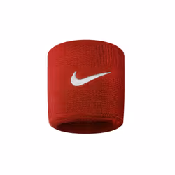 Nike Swoosh Wristband - One Size, Varsity Red/White