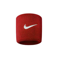 Nike Swoosh Wristband - One Size, Varsity Red/White