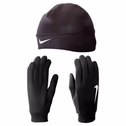 Nike Dri-Fit Men's Running Beanie/Glove Set (Large Black)