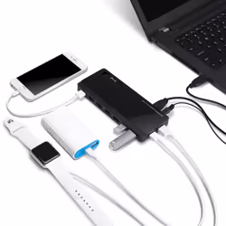 TP-Link UH720 USB 3.2 Gen 1 (3.1 Gen 1) Micro-B 5000 Mbit/s Black - Additional view 6