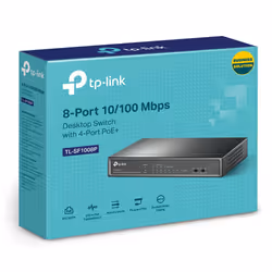 TP-Link 8-Port 10/100Mbps Desktop PoE Switch with 4-Port - Additional view 4