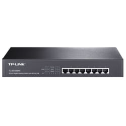 TP-Link TL-SG1008PE network switch Unmanaged L2 Gigabit Ethernet (10/100/1000) Power over Ethernet (PoE) Black