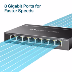TP-Link 8-Port Gigabit Easy Smart Switch - Additional view 4