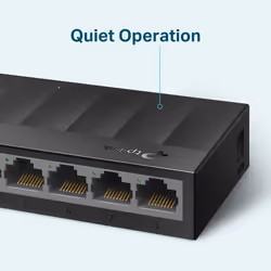 TP-Link LS1008G network switch Unmanaged Gigabit Ethernet (10/100/1000) Black - Additional view 4