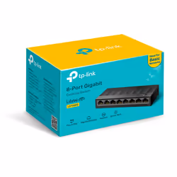 TP-Link LS1008G network switch Unmanaged Gigabit Ethernet (10/100/1000) Black - Additional view 5
