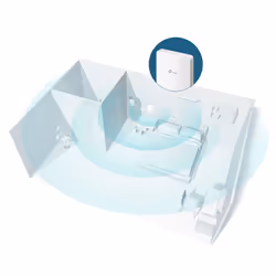 TP-Link Omada AC1200 Wireless MU-MIMO Gigabit Wall Plate Access Point - Additional view 4