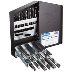 Champion Cutting Tool TD18XL Brute Platinum NC Tap and Drill Set 18 Piece