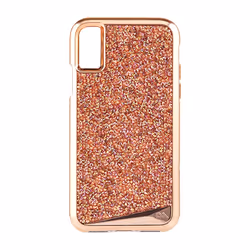 Case-mate Brilliance, Cover, Apple, iPhone Xs/X, 14.7 cm (5.8"), Rose gold