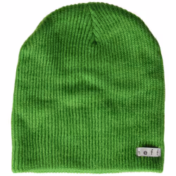 NEFF mens Daily Beanie Warm Slouchy Soft Headwear Beanie Hat Green One Size US