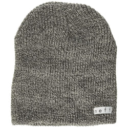 neff Soft Cozy Warm Daily Beanie Hat for Men and Women  Black/White  One Size