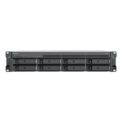 Synology RackStation RS1226+ NAS/storage server Rack (2U) AMD Ryzen V1500B 4 GB DDR4 0 TB Synology DSM Black