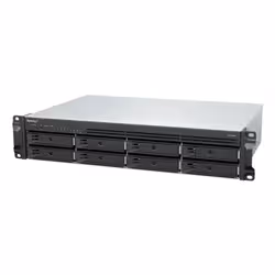 Synology RackStation RS1226+ NAS/storage server Rack (2U) AMD Ryzen V1500B 4 GB DDR4 0 TB Synology DSM Black - Additional view 2