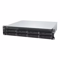 Synology RackStation RS1226RP+ NAS/storage server Rack (2U) AMD Ryzen V1500B 4 GB DDR4 0 TB Synology DSM Black - Additional view 2