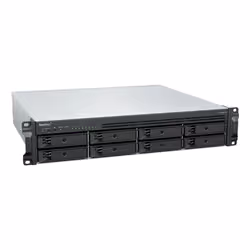 Synology RackStation RS1226RP+ NAS/storage server Rack (2U) AMD Ryzen V1500B 4 GB DDR4 0 TB Synology DSM Black - Additional view 6