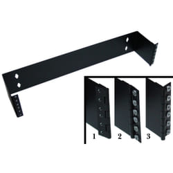 2U Hinged Wall Mount Patch Panel Bracket - 19 Patch Panel Swing Rack for Shallow Network Equipment 6 Inch Deep Dimensions: 3.5 (H) x 19 (W) x 5.8 (D)
