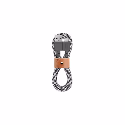 Native Union BELT Cable - 4ft Ultra-Strong Reinforced [Apple MFi Certified] Lightning to USB Charging Cable with Leather Stra ...