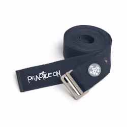 Manduka Align Cotton Yoga Strap 10' Foot - Midnight