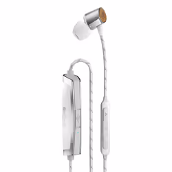 The House Of Marley Uplift 2 Wireless Headset Ear-hook Calls/Music Bluetooth Silver, White