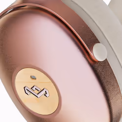 The House Of Marley EM-JH151-CP headphones/headset Wireless Head-band Calls/Music Bluetooth Copper