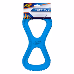 Nerf Dog Tire Infinity Tug Dog Toy  Lightweight  Durable and Water Res
