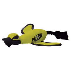 Nerf Dog Large Nylon Launching Duck  Green
