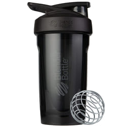 Strada Shaker Cup Perfect for Protein Shakes and Pre Workout, 680ml, Black