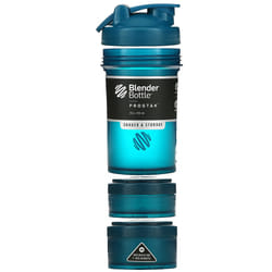 Blender Bottle, Pro Stak, Ocean Blue, 22 oz (651 ml)