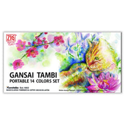 Kuretake Gansai Tambi 14 Color Set-