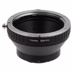 Fotodiox EOS-PQ, Black, Brass, Stainless steel, Canon EOS EF/EF-S, Pentax Q