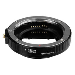 Fotodiox Pro Auto Macro Extension Tube  13mm Section - for Canon EOS EF/EF-s Lenses for Extreme Close-up with Auto-Exposure and Autofocus