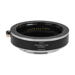 Fotodiox Pro Automatic Macro Extension Tube  15mm Section - for Canon RF (EF-R) Mount MILC Cameras for Extreme Close-up Photography