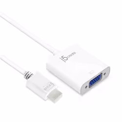 j5create JDA213 HDMI™ to VGA Adapter, White - Additional view 4