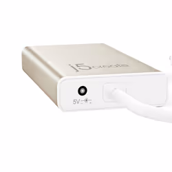 j5create JCH471 USB-C™ Gigabit Ethernet & Hub Multi Adapter, Metallic Champagne - Additional view 4
