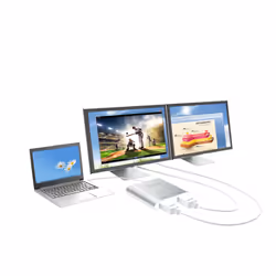 j5create JUA365 USB™ 3.0 to Dual HDMI Multi-Monitor Adapter, Silver - Additional view 7