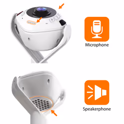 j5create JVU368 360° AI-Powered Webcam with Speakerphone - Additional view 6