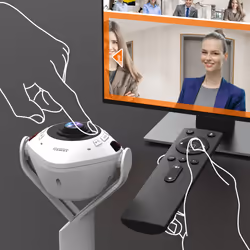 j5create JVU368 360° AI-Powered Webcam with Speakerphone - Additional view 8