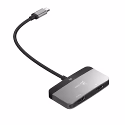 j5create JCA465 - 8K USB-C® to Dual HDMI™ Display Adapter - Additional view 4
