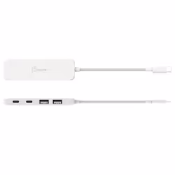 j5create Eco-Friendly USB-C to 4-Port Type-C & Type-A Gen 2 Hub - Additional view 4