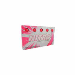 Women's White Out Golf Balls (Pack of 15) - Pink