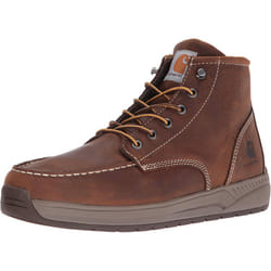 Carhartt mens Cmx4023 Lightweight Casual Wedge  4"" Soft Moc Toe Brown