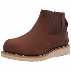 Carhartt Men's Wedge 5"" Chelsea Pull-On Steel Toe FW5233-M Boot Dark