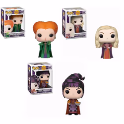Funko Disney: POP! Hocus Pocus Collectors Set - Sarah with Spider Winifred with Magic Mary with Cheese Puffs