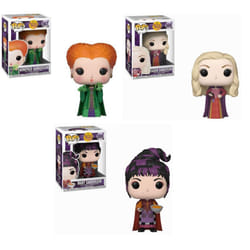 Funko Disney: POP! Hocus Pocus Collectors Set - Sarah with Spider  Winifred with Magic  Mary with Cheese Puffs