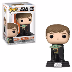 Funko POP! Star Wars Mandalorian Collectors Set - Marshal  Fennec Shand  and Luke with Child  Figures Stand 3.75"" Tall  Each Figure Comes Individuall